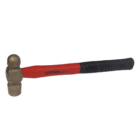 Urrea Non-Sparking Ball Pein Hammer, 25 Oz UH02FG